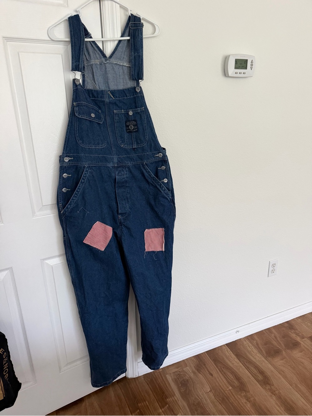 🌟 Vintage 90s Results Jeans Baggy Denim Overalls
